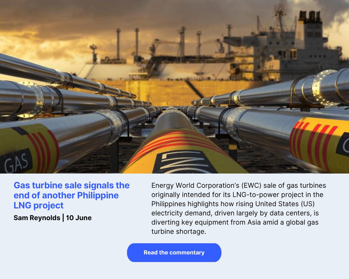 Gas turbine sale signals the end of another Philippine LNG project
