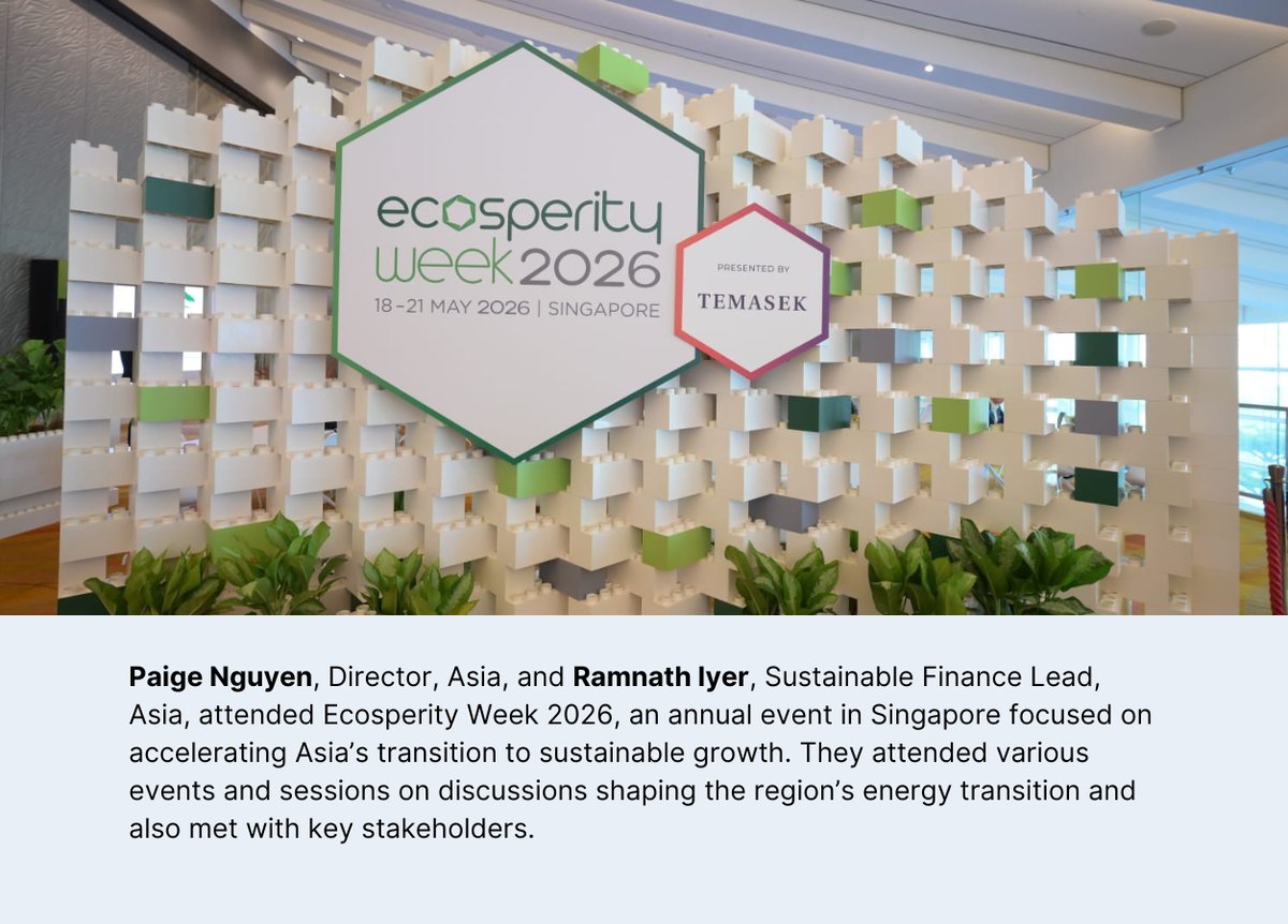 Paige Nguyen and Ramnath Iyer at Ecosperity 2026